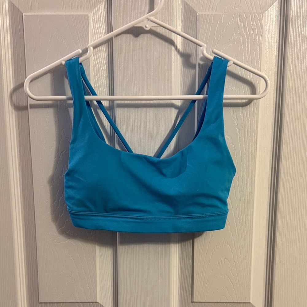 Athleta Vibrant Blue Sports Bra
